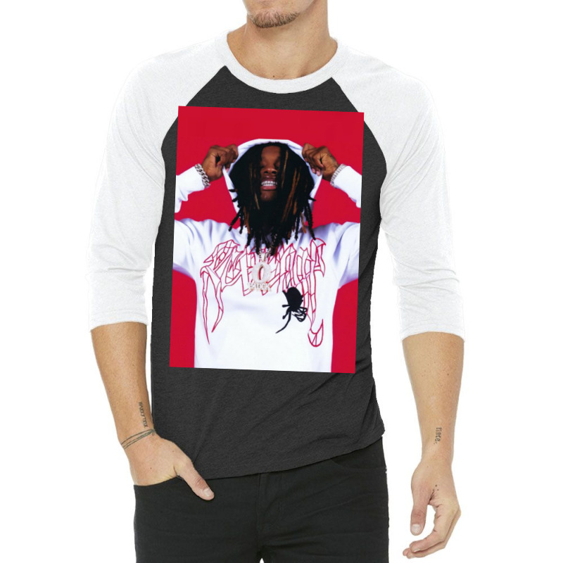 Smile Red Von 3/4 Sleeve Shirt | Artistshot