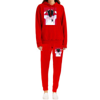 Smile Red Von Hoodie & Jogger Set | Artistshot