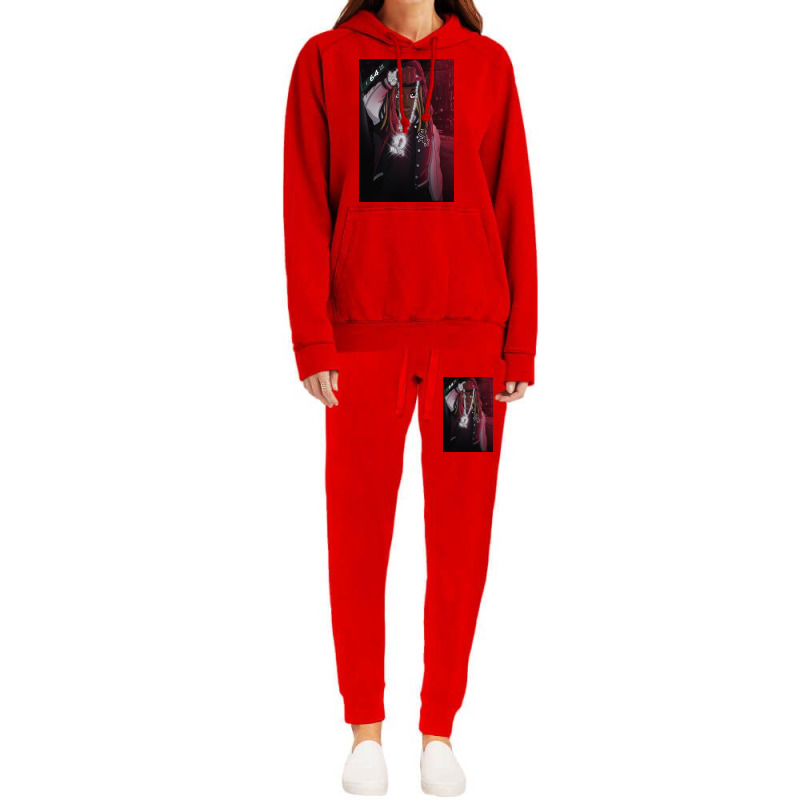 Cartoon Smile Von Hoodie & Jogger Set | Artistshot