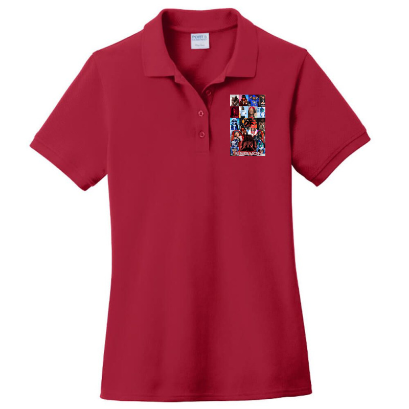 Pict Awesome Smile Kingvon Ladies Polo Shirt by BobMYates | Artistshot