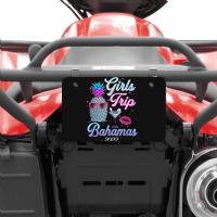 Girls Trip 2022 For Women Bahamas Bachelor Party Atv License Plate | Artistshot