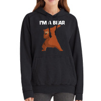 Funny Bear Gift For Men Women Bear Mammal Animal Premium Vintage Hoodie | Artistshot