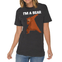 Funny Bear Gift For Men Women Bear Mammal Animal Premium Vintage T-shirt | Artistshot