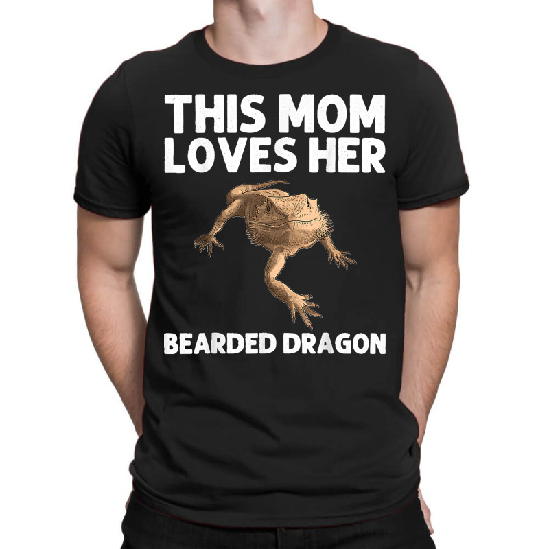 Funny Bearded Dragon Gift For Mom Women Lizard Pet Animal T-shirt | Artistshot