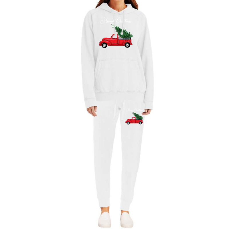 Vintage Wagon Merry Christmas   Tree On Car Xmas Vacation Sweatshirt Hoodie & Jogger set by tamkyfashions | Artistshot