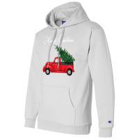 Vintage Wagon Merry Christmas   Tree On Car Xmas Vacation Sweatshirt Champion Hoodie | Artistshot