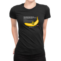 White Banana Equivalent Dose Ladies Fitted T-shirt | Artistshot