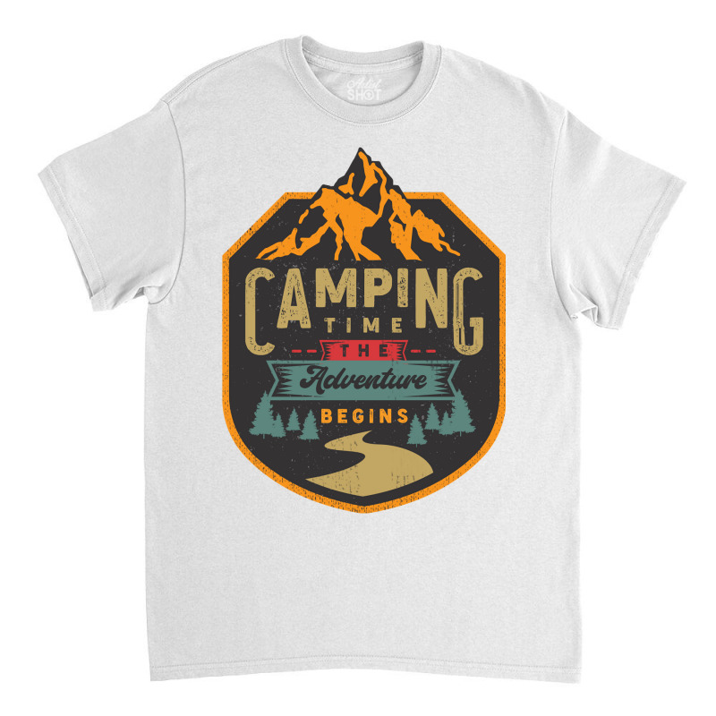 Camping Time Classic T-shirt by Mathew Rodden | Artistshot