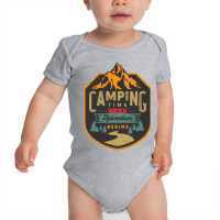 Camping Time Baby Bodysuit | Artistshot