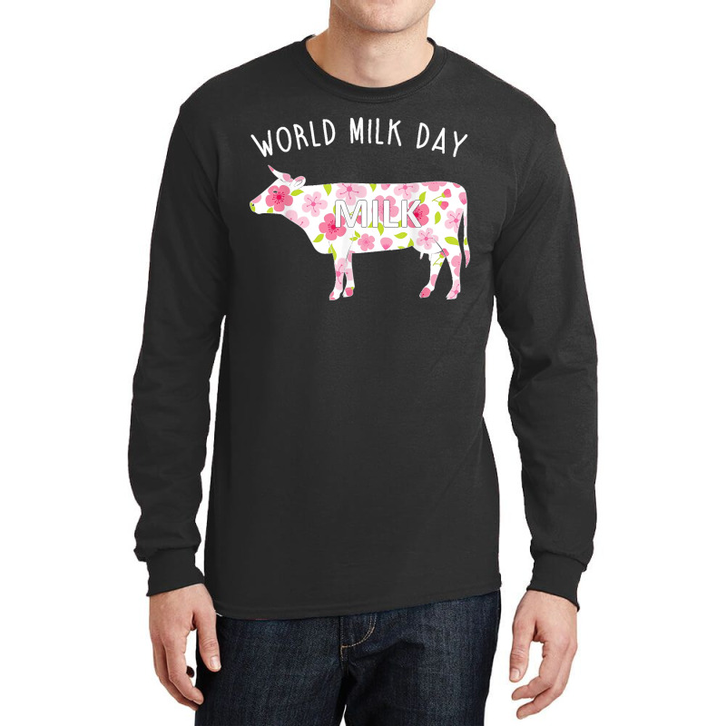 Funny Cow Milk Dairy Agriculture Long Sleeve Shirts | Artistshot