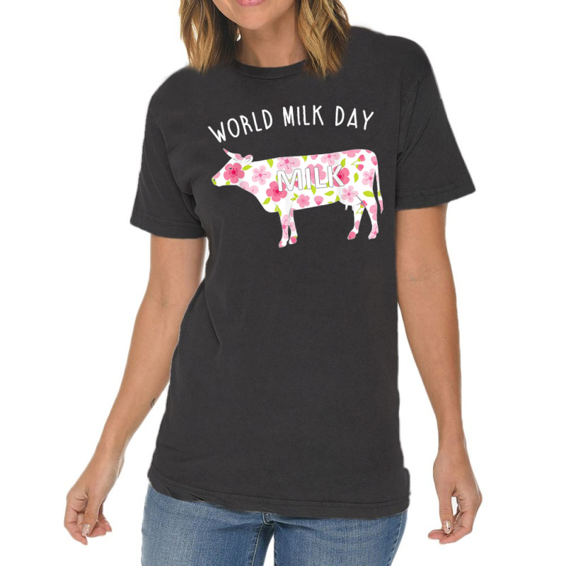 Funny Cow Milk Dairy Agriculture Vintage T-shirt | Artistshot