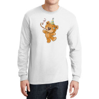 Birtday Bear Long Sleeve Shirts | Artistshot