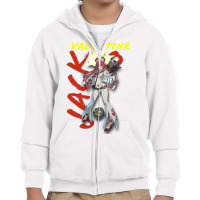 Jack O Valentine Youth Zipper Hoodie | Artistshot