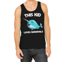 Funny Narwhal Gift For Kids Boys Girl Sea Whale Fish Animal Tank Top | Artistshot