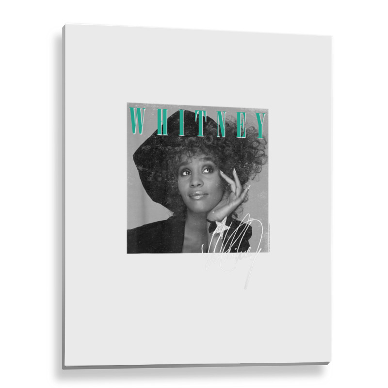 Whitney Houston Shooting Star Metal Print Vertical | Artistshot