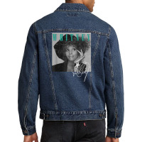 Whitney Houston Shooting Star Men Denim Jacket | Artistshot