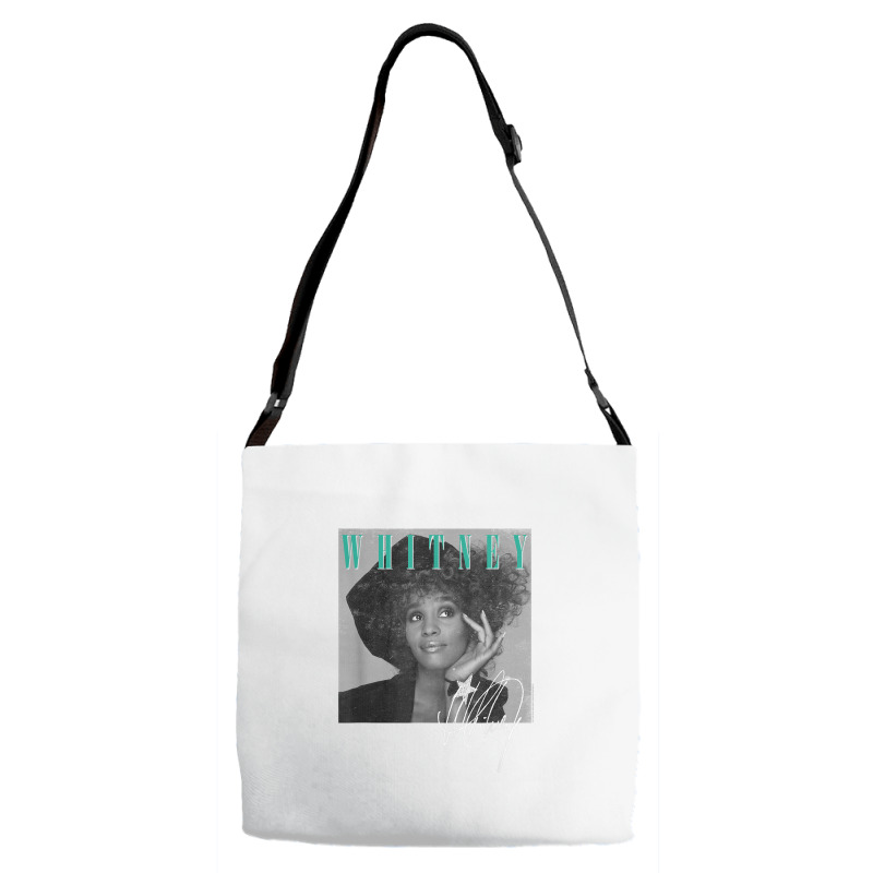 Whitney Houston Shooting Star Adjustable Strap Totes | Artistshot