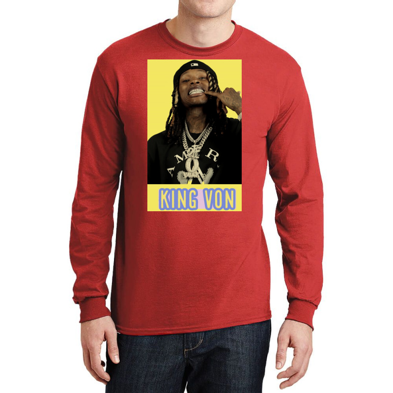 Smile Von Long Sleeve Shirts by BobMYates | Artistshot