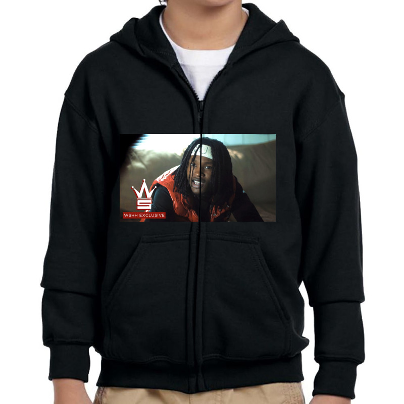 Smile Singer Von Youth Zipper Hoodie by BobMYates | Artistshot