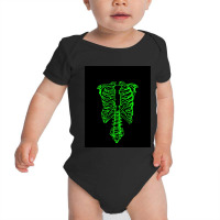 Spinal Tap Nigel's Green Skeleton Baby Bodysuit | Artistshot