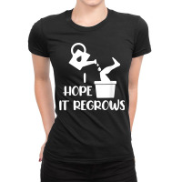 I Hope It Regrows Funny Amputee Humor Amputation Disability Ladies Fitted T-shirt | Artistshot