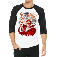 Satanic Panic Creepy Devil 3/4 Sleeve Shirt | Artistshot