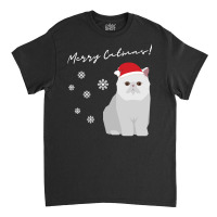 Exotic Shorthair Cat Merry Catmas Christmas Cat Lovers Pullover Hoodie Classic T-shirt | Artistshot