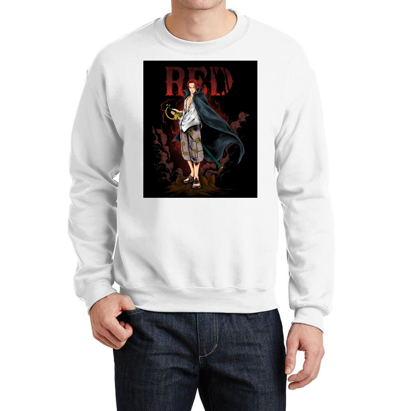 One Piece Film Red Film Crewneck Sweatshirt by abelpollich | Artistshot