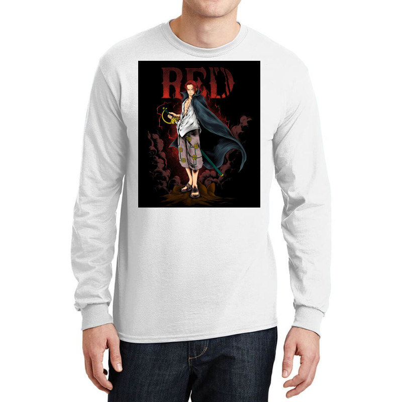 One Piece Film Red Film Long Sleeve Shirts by abelpollich | Artistshot