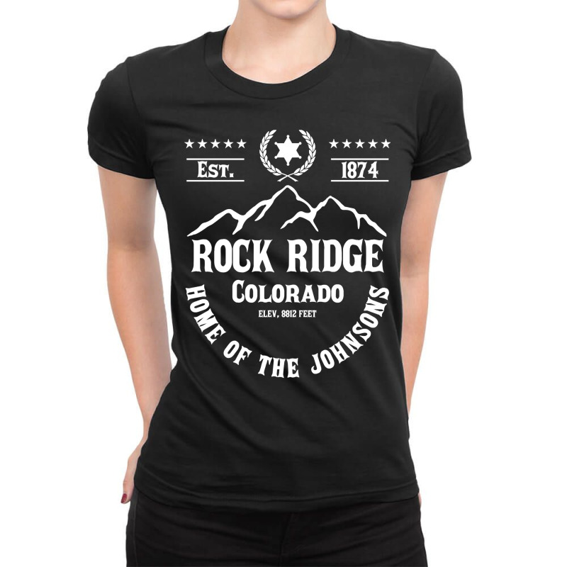 Rock Ridge Colorado Ladies Fitted T-Shirt by MichelleLeitch | Artistshot