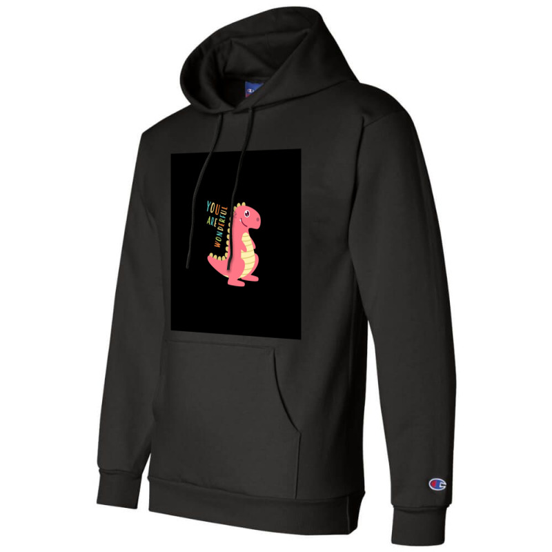 Cute Dinosaur Jr Chiffon Top Champion Hoodie | Artistshot