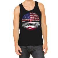 Usa & Greenland Flags Tee American Grown Greenlandic Roots T Shirt Tank Top | Artistshot