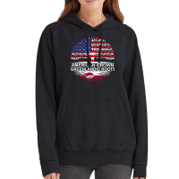 Usa & Greenland Flags Tee American Grown Greenlandic Roots T Shirt Vintage Hoodie | Artistshot