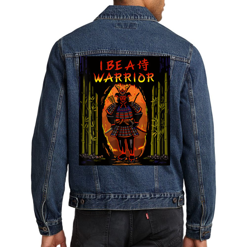 I Be A Samurai Warrior T Shirt Men Denim Jacket by enaqr0esch | Artistshot