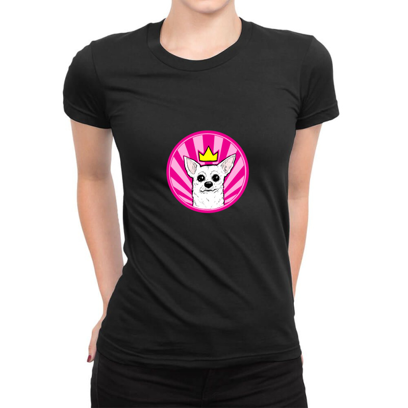 Lord Yinlod - Dog Supremacy Propaganda Imagery Ladies Fitted T-Shirt by TerryRichard | Artistshot