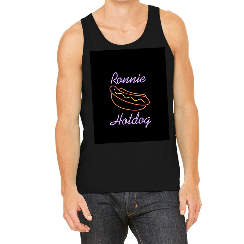 Ronnie Hotdog Graphic Tank Top by JONAHANDERSON | Artistshot