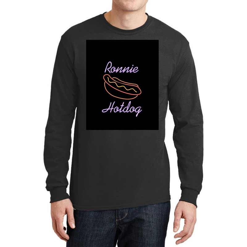 Ronnie Hotdog Graphic Long Sleeve Shirts by JONAHANDERSON | Artistshot