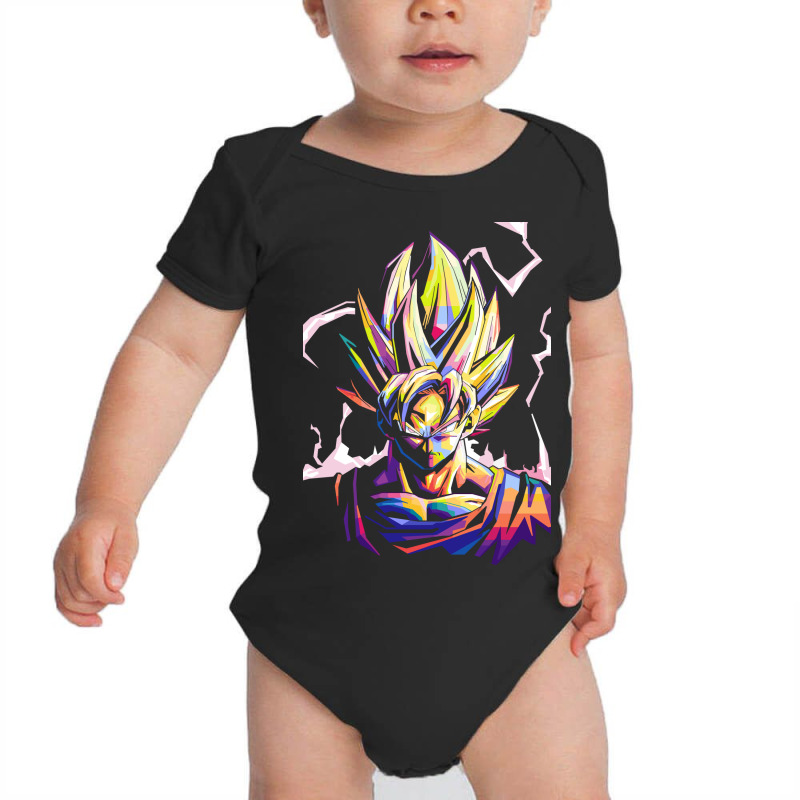 Son Goku Pop Art Baby Bodysuit by maftuhi | Artistshot