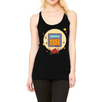 Calculator Flask In Autumn Racerback Tank | Artistshot