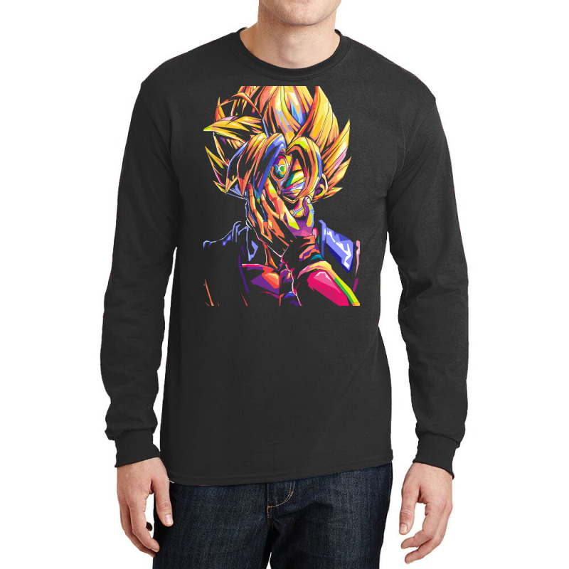 Goku Mask Long Sleeve Shirts by maftuhi | Artistshot