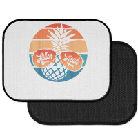 Pineapple Sunglasses Retro Hilton Head Vintage Carolina T Shirt Rear Car Mat | Artistshot