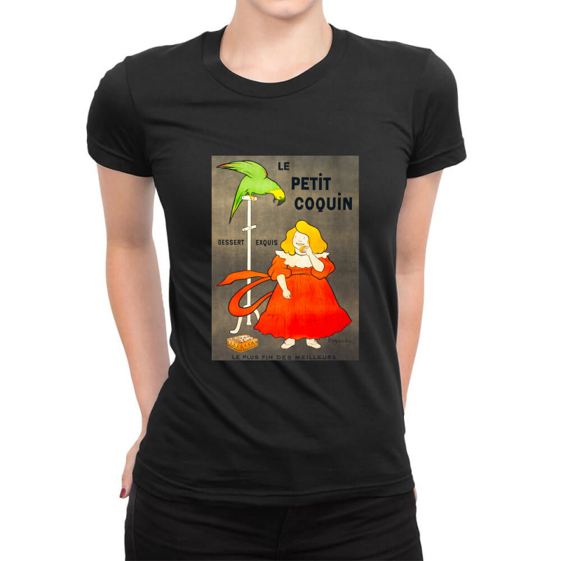 Hd Leonetto Cappiello - Le Petit Coquin Ladies Fitted T-Shirt by MarshaMiron | Artistshot