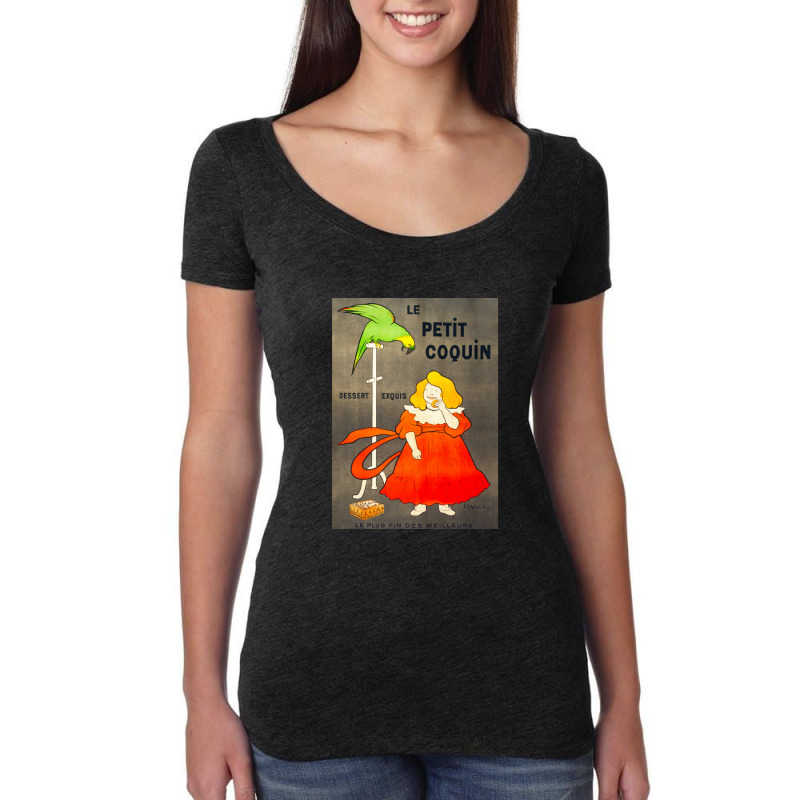 Hd Leonetto Cappiello - Le Petit Coquin Women's Triblend Scoop T-shirt by MarshaMiron | Artistshot