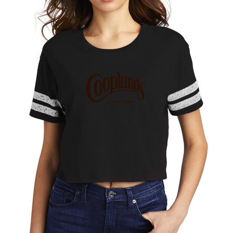 Cooplands Resto And Bakery Scorecard Crop Tee by MargaretWest | Artistshot