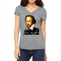 William Shakespeare T Shirt Women's V-neck T-shirt | Artistshot