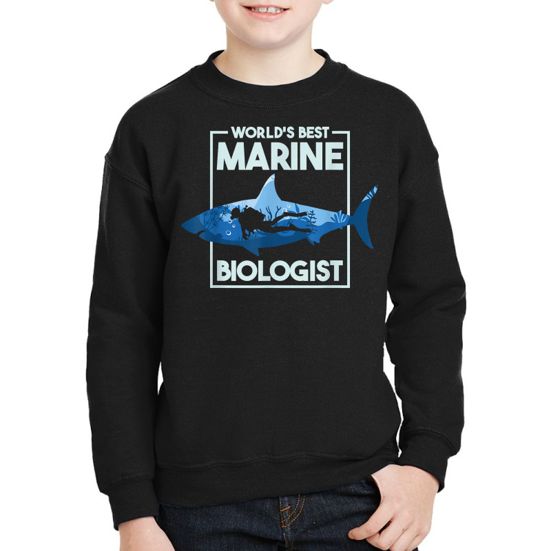 World's Best Marine Biologist, Marine Biology T Shirt Youth Sweatshirt by beckiguralk28 | Artistshot