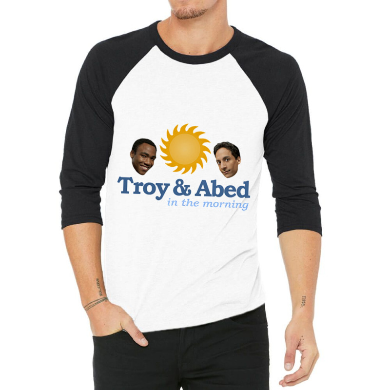 Troy And Abed In The Morning 3/4 Sleeve Shirt | Artistshot