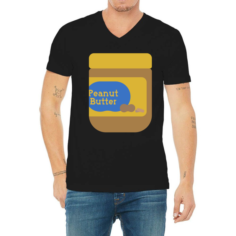 Peanut Butter V-neck Tee | Artistshot