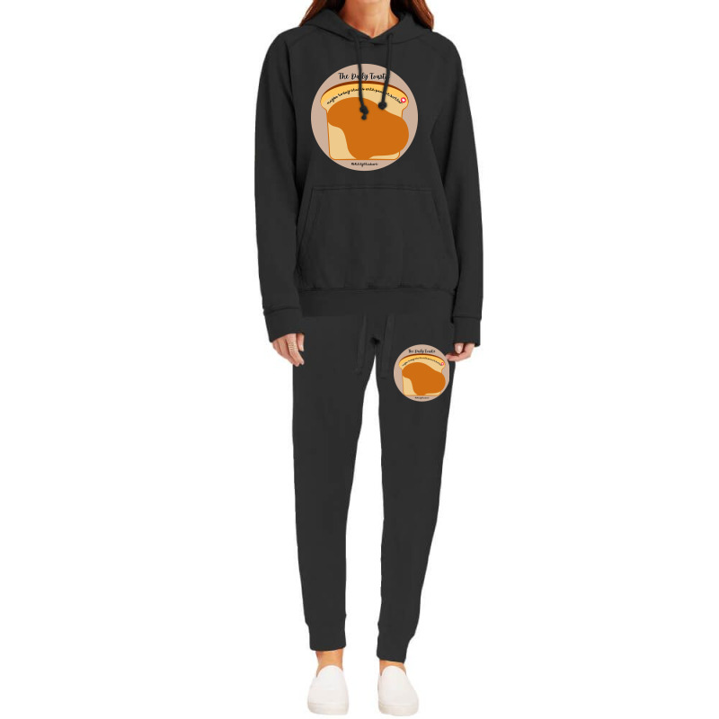 The Daily Toastie  Maybe Today Starts With Peanut Butter Hoodie & Jogger Set | Artistshot