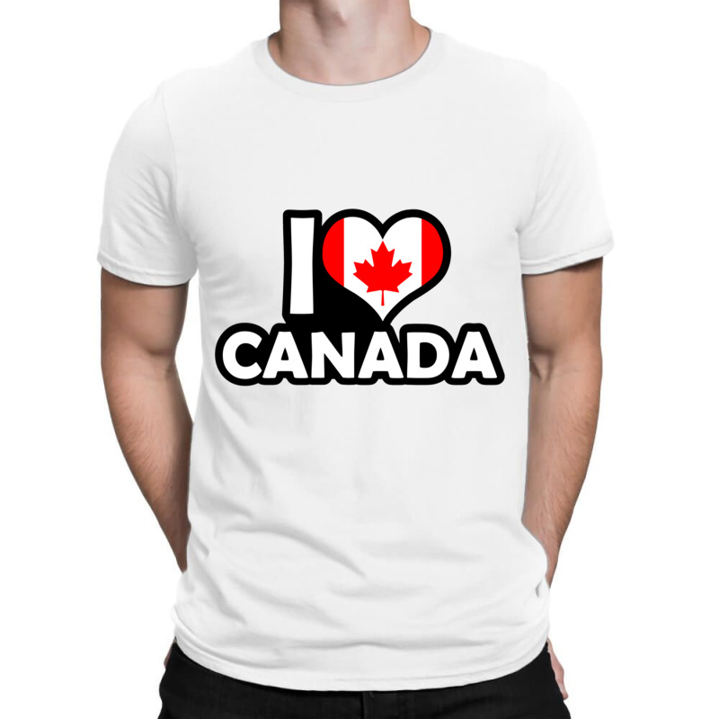 I Love Canada- For All Canada Fans T-shirt | Artistshot